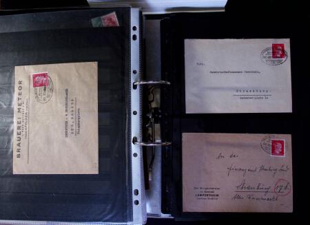 1859-1944 Album gris, poste ferroviaire de Sarrebourg,