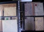 1859-1944 Album gris, poste ferroviaire de Sarrebourg,