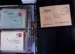 1940-1945 250 plis, la plupart originaires de Sarrebourg