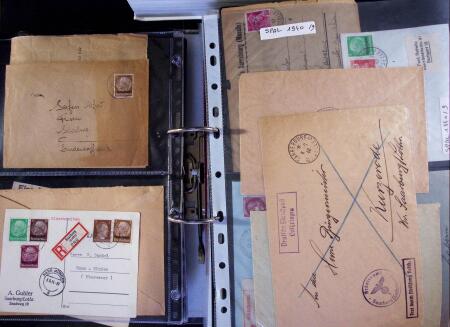 1940-1945 250 plis, la plupart originaires de Sarrebourg