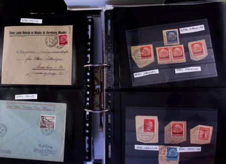1940-1945 250 plis, la plupart originaires de Sarrebourg