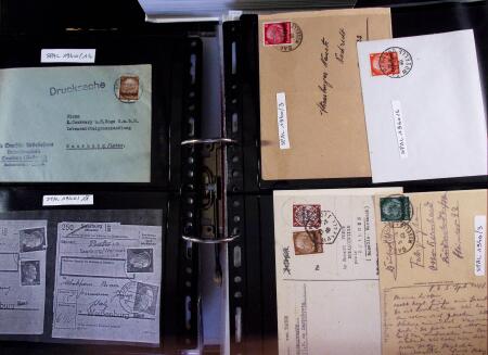 1940-1945 250 plis, la plupart originaires de Sarrebourg