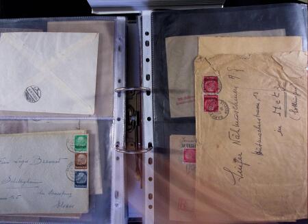 1940-1945 250 plis, la plupart originaires de Sarrebourg
