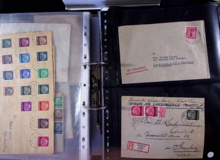 1940-1945 250 plis, la plupart originaires de Sarrebourg