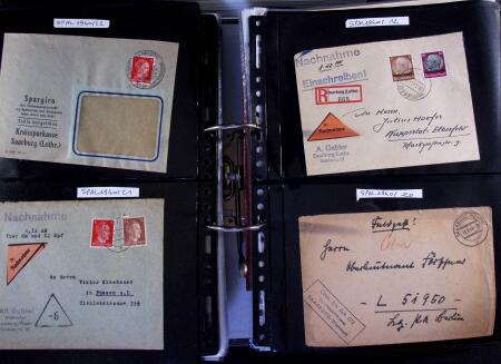 1940-1945 250 plis, la plupart originaires de Sarrebourg