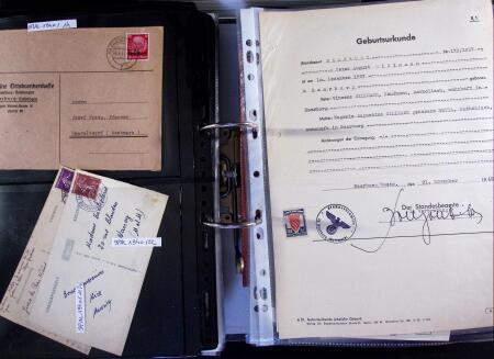 1940-1945 250 plis, la plupart originaires de Sarrebourg