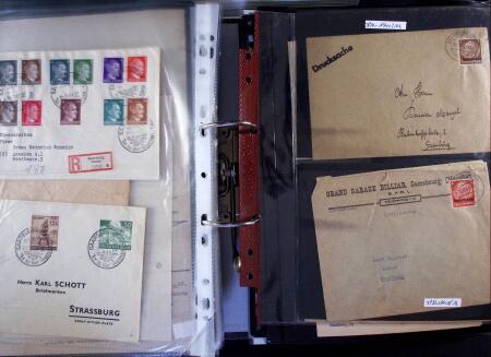 1940-1945 250 plis, la plupart originaires de Sarrebourg