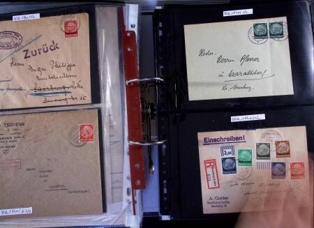 1940-1945 250 plis, la plupart originaires de Sarrebourg