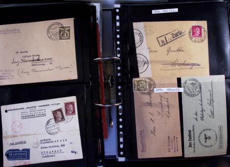 1940-1945 250 plis, la plupart originaires de Sarrebourg