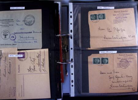 1940-1945 250 plis, la plupart originaires de Sarrebourg