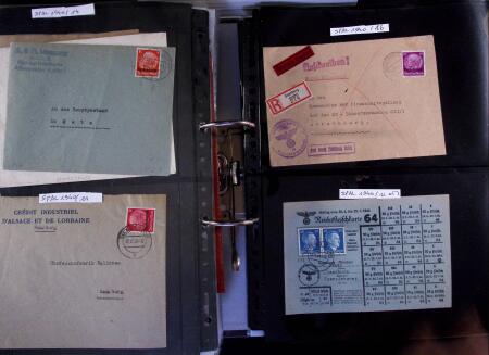1940-1945 250 plis, la plupart originaires de Sarrebourg