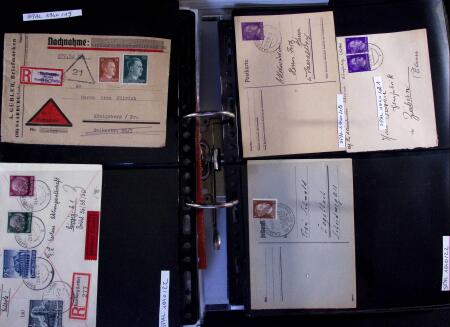 1940-1945 250 plis, la plupart originaires de Sarrebourg