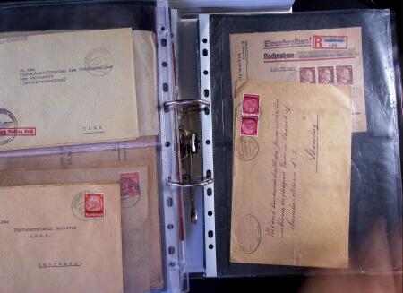 1940-1945 250 plis, la plupart originaires de Sarrebourg