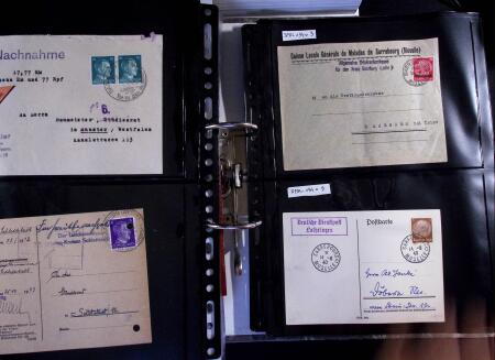 1940-1945 250 plis, la plupart originaires de Sarrebourg