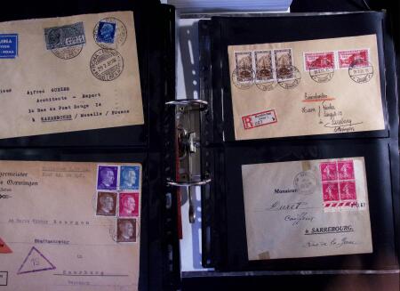 1940-1945 250 plis, la plupart originaires de Sarrebourg