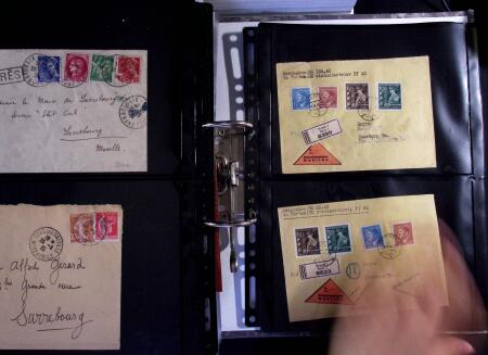 1940-1945 250 plis, la plupart originaires de Sarrebourg