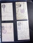 1914-1918 Un classeur avec envions 150 cartes postaux