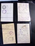 1914-1918 Un classeur avec envions 150 cartes postaux