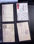 1914-1918 Un classeur avec envions 150 cartes postaux