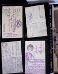 1914-1918 Un classeur avec envions 150 cartes postaux