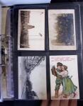 1914-1918 Un classeur avec envions 150 cartes postaux