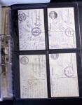 1914-1918 Un classeur avec envions 150 cartes postaux