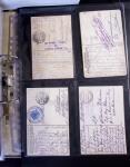 1914-1918 Un classeur avec envions 150 cartes postaux