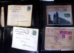 SARREBOURG 1918-1939 Un classeur avec environs 200/250