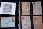 1923-1939 Collection de bulletin d'expédition d'Alsace