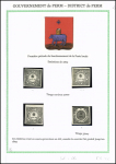 1872-1915, Small collection on three exhibition pages
