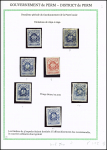 1872-1915, Small collection on three exhibition pages