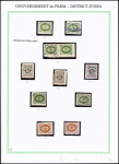 1872-1910, Small collection on six exhibition pages