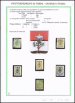 1872-1910, Small collection on six exhibition pages