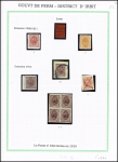 1874-1919 Mint and used collection mounted on seven