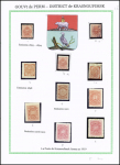 1893-1913 Mint and used collection mounted on exhibition
