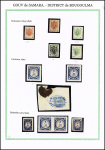 1882-1913 Mint and used collection mounted on four