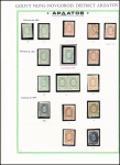 1878-1914 Mint & used collection mounted on four exhibition