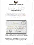 1859-64, Selection of 13 stampless PRE-PAID covers