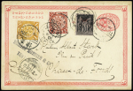 BUREAUX EN CHINE: 1900-21 Ensemble exceptionnel de