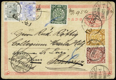 BRITISH POST OFFICE IN CHINA 1900-27: Attractive selection