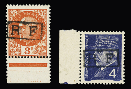 POITIERS Série de 10 valeurs, Mayer type 2, du n°2