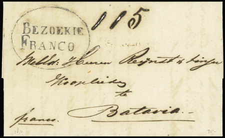 1840-62, DUTCH EAST INDIES: Specialised postal history