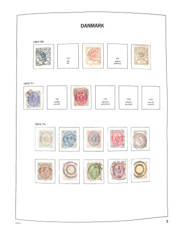 1851-1992 Mint (used in the classic period) collection in DAVO album, also Airmails, min.sheets, plus Feroe 1975-91 & Greenland 1935-92 & a few Danish Westindies, very fine