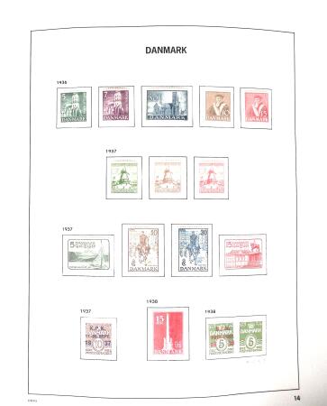 1851-1992 Mint (used in the classic period) collection in DAVO album, also Airmails, min.sheets, plus Feroe 1975-91 & Greenland 1935-92 & a few Danish Westindies, very fine