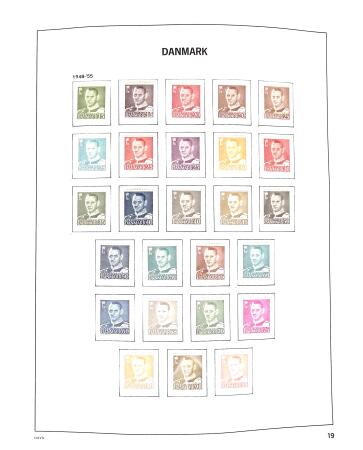 1851-1992 Mint (used in the classic period) collection in DAVO album, also Airmails, min.sheets, plus Feroe 1975-91 & Greenland 1935-92 & a few Danish Westindies, very fine