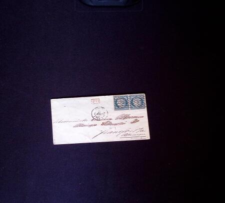 1764-1900 Lot de lettres classiques, dont un 20c bleu