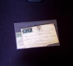 1764-1900 Lot de lettres classiques, dont un 20c bleu