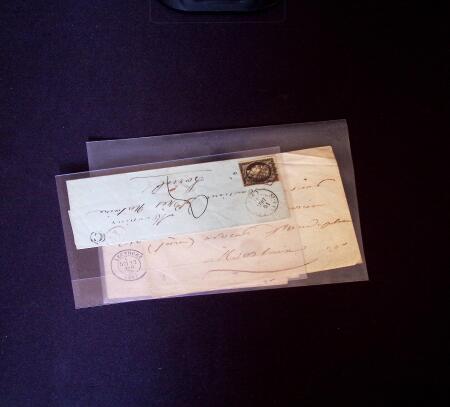 1764-1900 Lot de lettres classiques, dont un 20c bleu