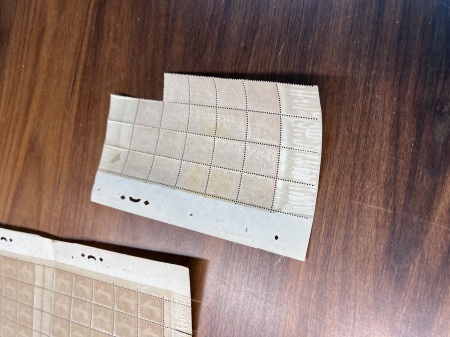 N°135 Semeuse 10c avec chiffres maigres, 2 feuilles
