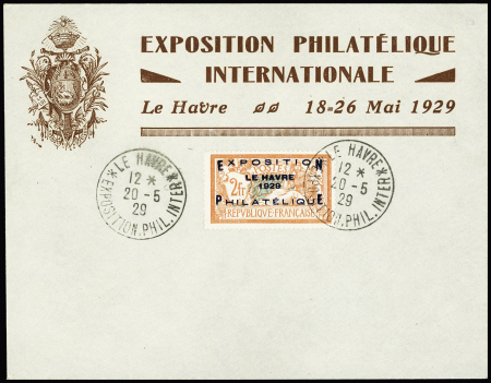 N°257A Exposition Philatélique du Havre, sur lettre